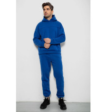 Спортивний костюм чоловічий на флісі, колір електрик, 238R029