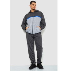 Спорт костюм мужской, цвет темно-серый, 244R9133