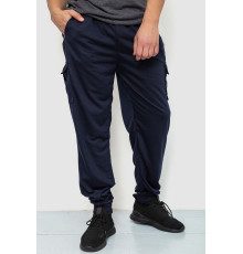 Спорт чоловічі штани, колір темно-синій, 244R41266