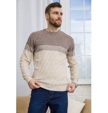 Светр чоловічий, колір бежево-молочний, 161R677