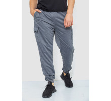 Спорт штаны мужские, цвет серый, 244R41206