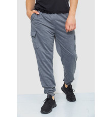 Спорт чоловічі штани, колір сірий, 244R41206