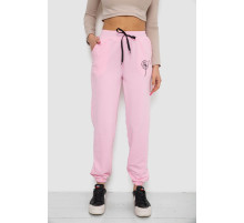 Спортивные штаны женские, цвет розовый, 238R121