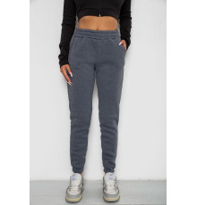 Спортивные штаны женские на флисе, цвет серый, 238R57012