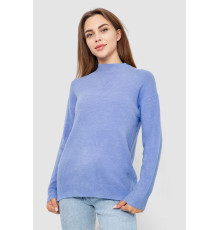 Свитер женский шерстяной, цвет голубой, 244R0390
