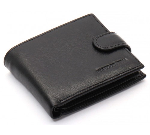Чорне класичне портмоне з натуральної шкіри Marco Coverna MC-2003Н-1