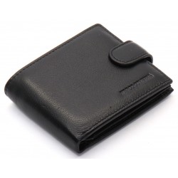 Чорне класичне портмоне з натуральної шкіри Marco Coverna MC-2003-1