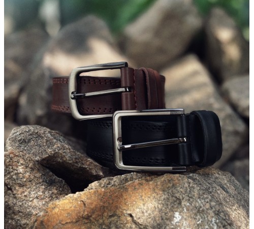 Чоловічий шкіряний ремінь