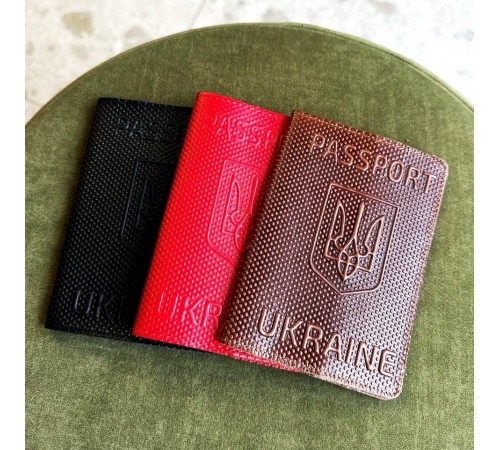 Стильні шкіряні обкладинки для паспорту