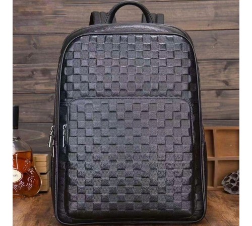 Рюкзак мужской 30х41х12, городской наплечник для ноутбука и документов Tiding Bag 13292 черный