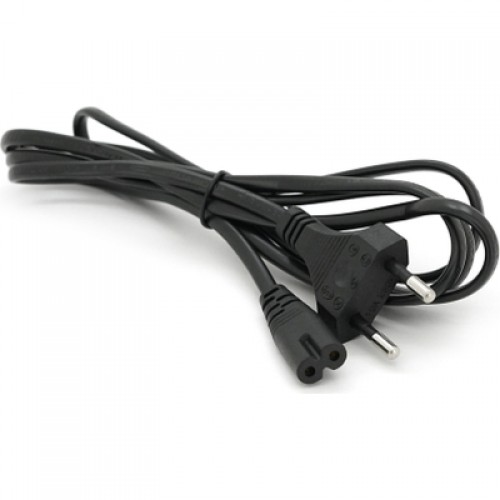 Кабель питания C7 1.8m 0.5mm2 black Voltronic (PC-184/2 CEE7/16-C7-CCA18)