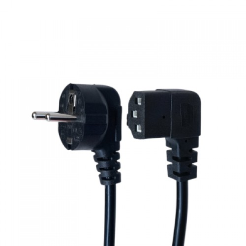 Кабель питания C13 1.8m 90° corner black Armorstandart (ARM73124)