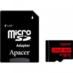 Карта памяти Apacer 256GB microSDXC class 10 UHS-I V10 A1 (AP256GMCSX10UB-R)